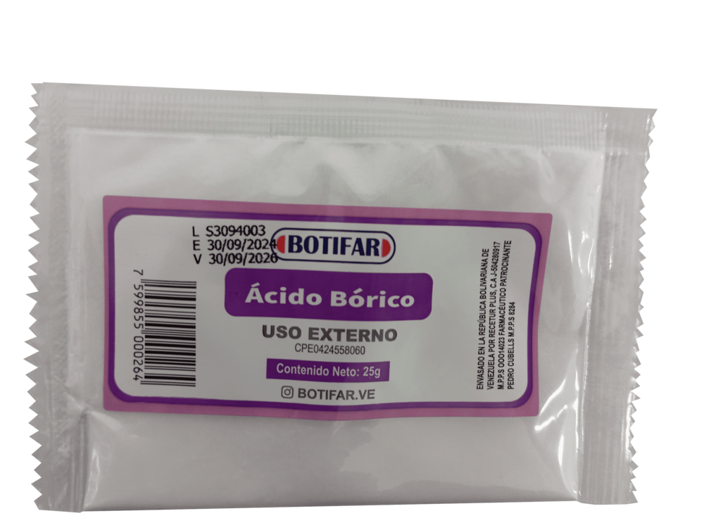 ACIDO BORICO X 25 GR